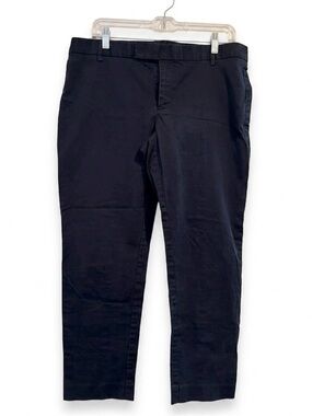 Gap Navy slim cropped chino pants work trousers